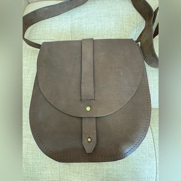 Tribe Alive Leather Saddle Bag ~ Excellent - Picture 4 of 6